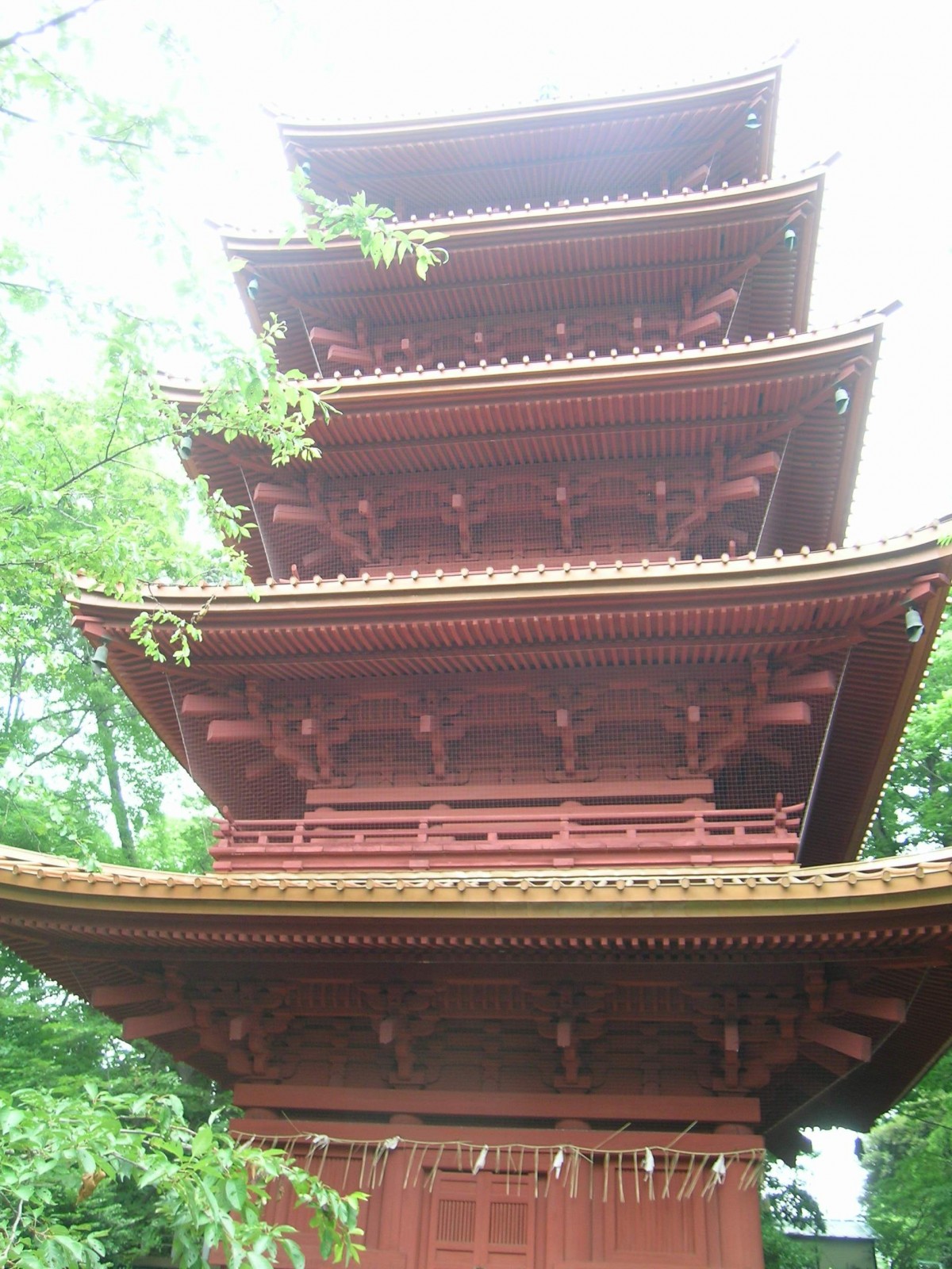 重要文化財法華経寺五重塔